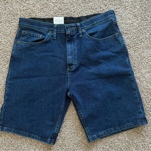 Men’s Wrangler Authentics mens Comfort Flex Waistband Jeans Shorts - 32 - New